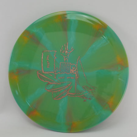 Load image into Gallery viewer, Phoenix - Swirly Apex Plastic (Keep Disc Golf Weird Zip) EXACT PHOTO
