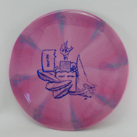 Load image into Gallery viewer, Phoenix - Swirly Apex Plastic (Keep Disc Golf Weird Zip) EXACT PHOTO
