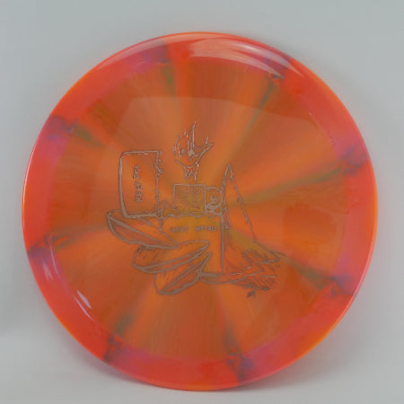 Load image into Gallery viewer, Phoenix - Swirly Apex Plastic (Keep Disc Golf Weird Zip) EXACT PHOTO
