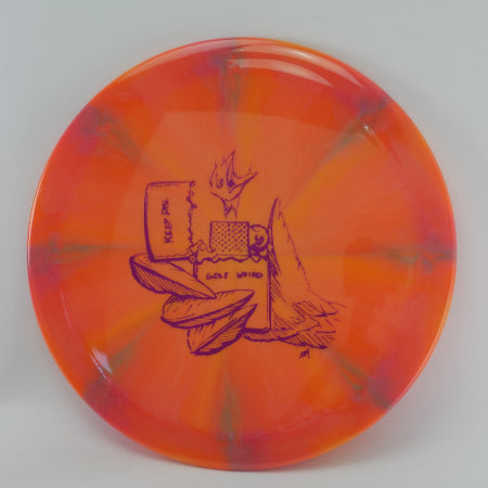 Load image into Gallery viewer, Phoenix - Swirly Apex Plastic (Keep Disc Golf Weird Zip) EXACT PHOTO
