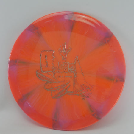 Load image into Gallery viewer, Phoenix - Swirly Apex Plastic (Keep Disc Golf Weird Zip) EXACT PHOTO
