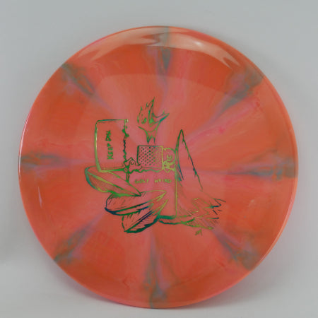 Load image into Gallery viewer, Phoenix - Swirly Apex Plastic (Keep Disc Golf Weird Zip) EXACT PHOTO
