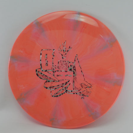 Load image into Gallery viewer, Phoenix - Swirly Apex Plastic (Keep Disc Golf Weird Zip) EXACT PHOTO
