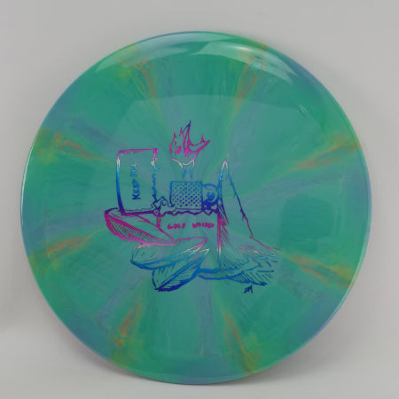 Load image into Gallery viewer, Phoenix - Swirly Apex Plastic (Keep Disc Golf Weird Zip) EXACT PHOTO
