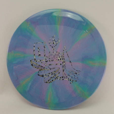 Load image into Gallery viewer, Phoenix - Swirly Apex Plastic (Keep Disc Golf Weird Zip) EXACT PHOTO
