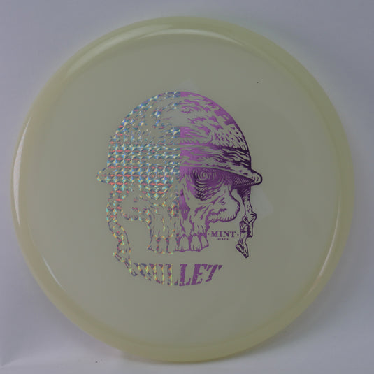 Bullet - Nocturnal Glow Plastic (NT-BU02-25) | 2 Foil Split Skullet