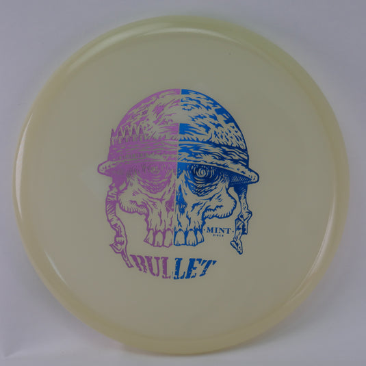 Bullet - Nocturnal Glow Plastic (NT-BU02-25) | 2 Foil Split Skullet