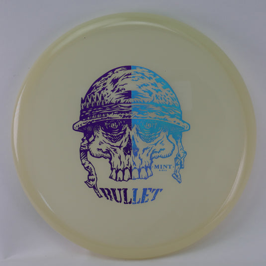 Bullet - Nocturnal Glow Plastic (NT-BU02-25) | 2 Foil Split Skullet