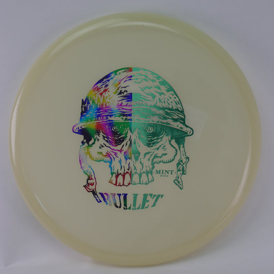 Bullet - Nocturnal Glow Plastic (NT-BU02-25) | 2 Foil Split Skullet