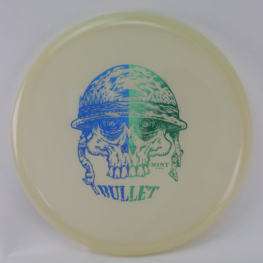 Bullet - Nocturnal Glow Plastic (NT-BU02-25) | 2 Foil Split Skullet