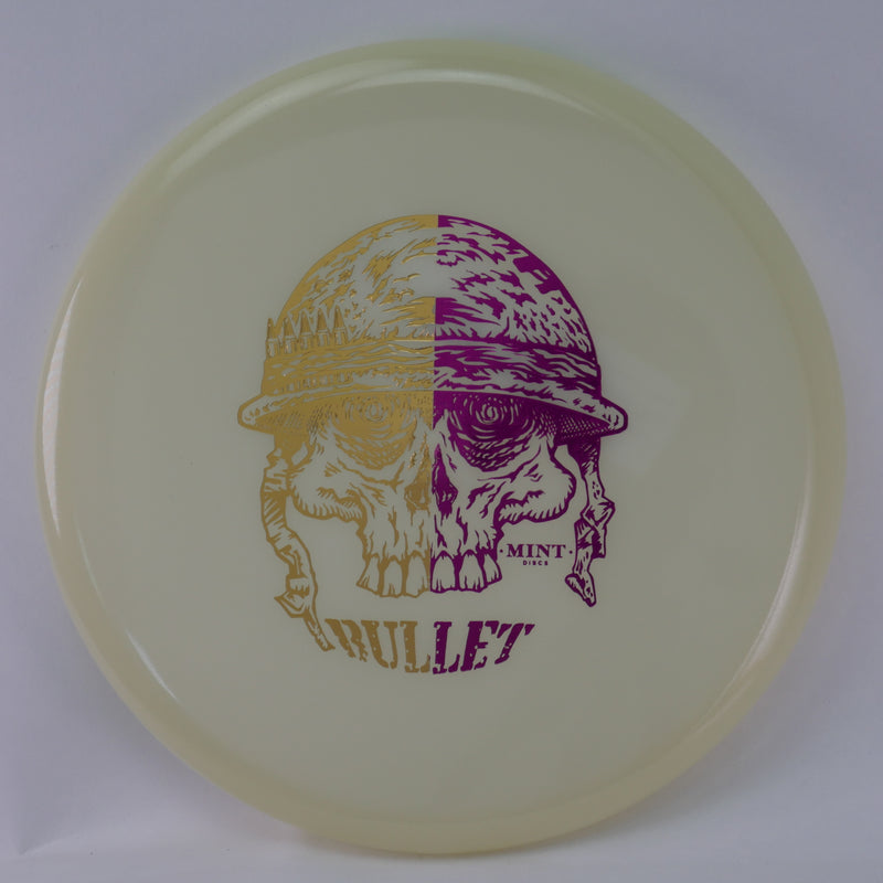 Load image into Gallery viewer, Bullet - Nocturnal Glow Plastic (NT-BU02-25) | 2 Foil Split Skullet
