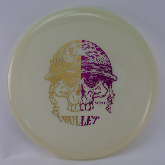 Bullet - Nocturnal Glow Plastic (NT-BU02-25) | 2 Foil Split Skullet