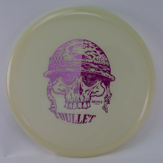 Bullet - Nocturnal Glow Plastic (NT-BU02-25) | 2 Foil Split Skullet