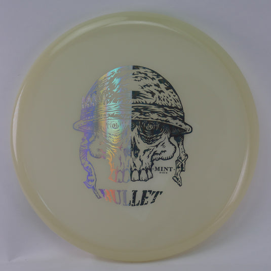 Bullet - Nocturnal Glow Plastic (NT-BU02-25) | 2 Foil Split Skullet