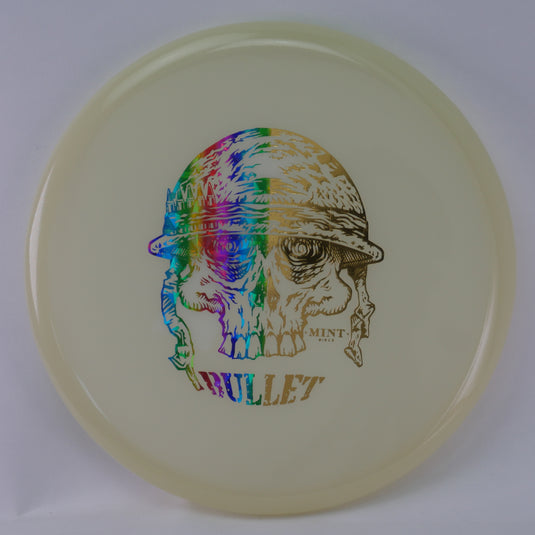 Bullet - Nocturnal Glow Plastic (NT-BU02-25) | 2 Foil Split Skullet