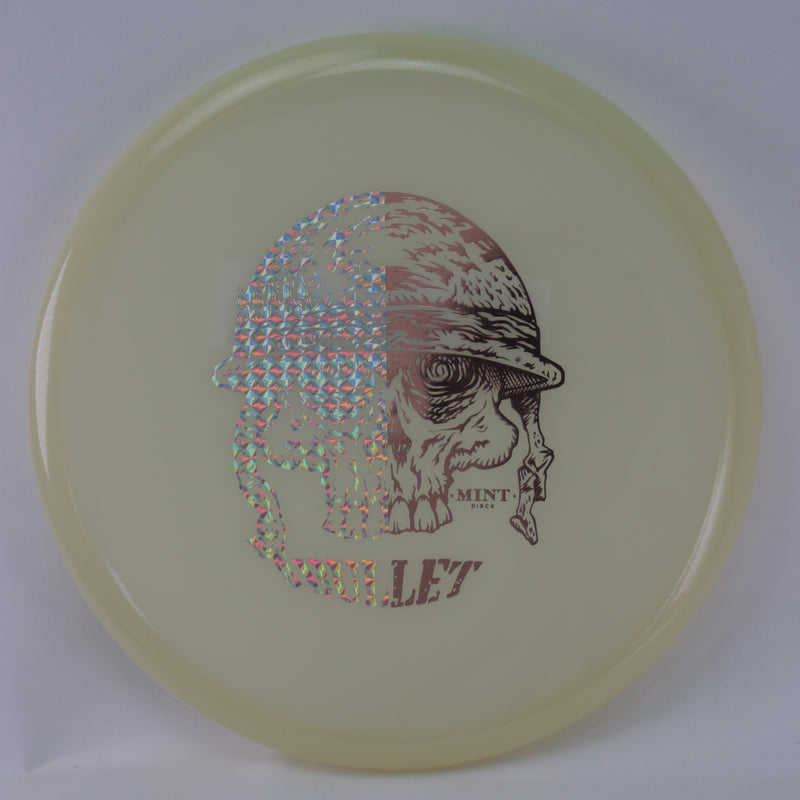 Load image into Gallery viewer, Bullet - Nocturnal Glow Plastic (NT-BU02-25) | 2 Foil Split Skullet
