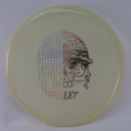 Bullet - Nocturnal Glow Plastic (NT-BU02-25) | 2 Foil Split Skullet