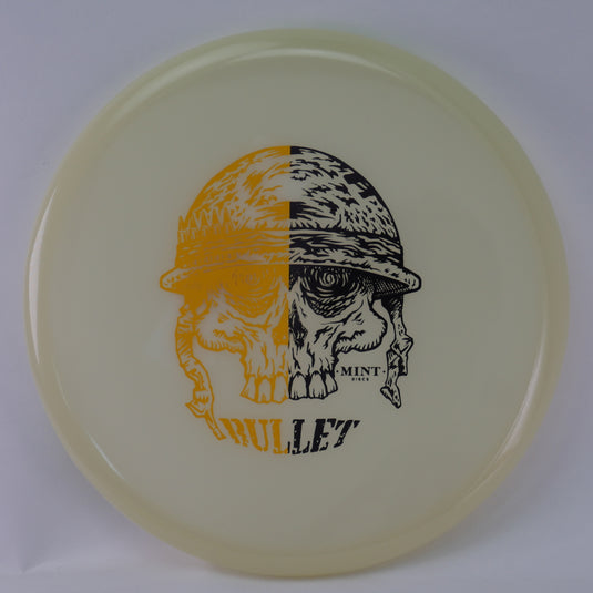 Bullet - Nocturnal Glow Plastic (NT-BU02-25) | 2 Foil Split Skullet