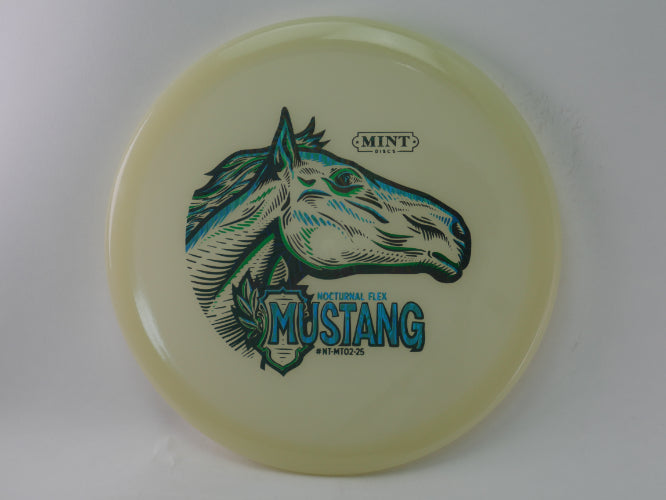 Load image into Gallery viewer, Mustang - Nocturnal Glow Flex Plastic | Side profile  - EXACT PHOTO
