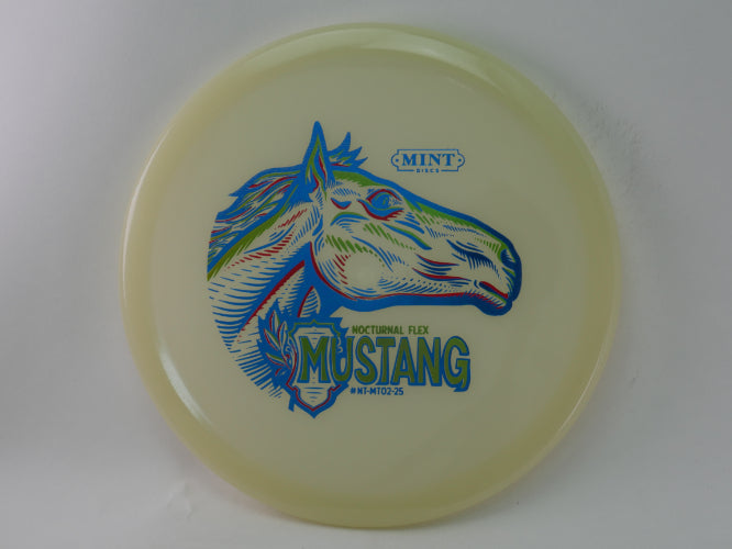 Load image into Gallery viewer, Mustang - Nocturnal Glow Flex Plastic | Side profile  - EXACT PHOTO

