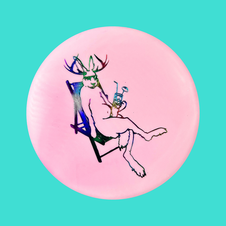 4" Mini Disc | Jackalaxin Jackalope