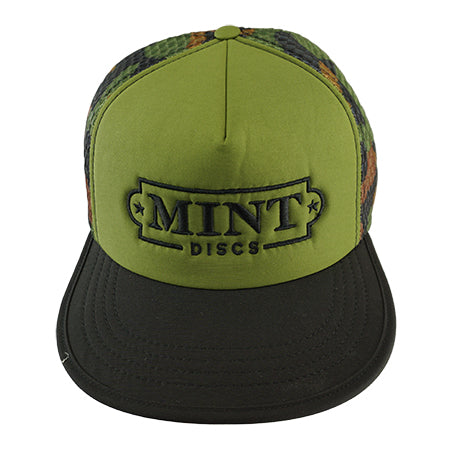 Load image into Gallery viewer, Foamy Trucker Hat w/ Mint Logo (Snap-Back)
