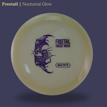 Freetail - Nocturnal Glow Plastic (NT-FT03-25) | Bat to the Bone by Cliff Franks EXACT PHOTO