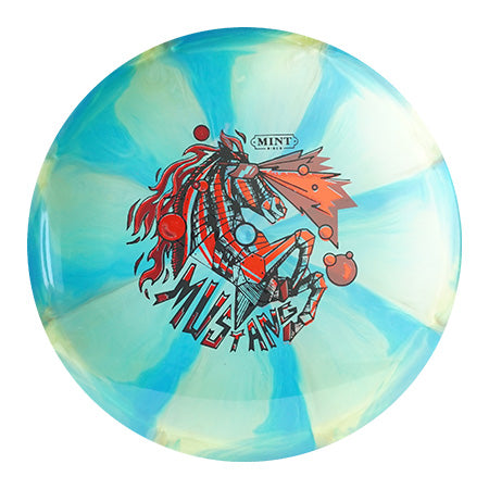 Mustang - Sublime Swirl Plastic (Robo Knight) w/ UV Foil