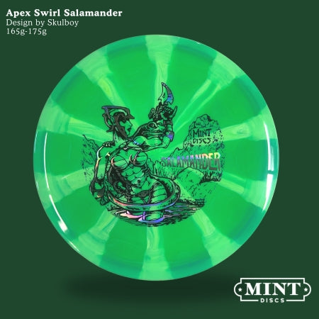 Salamander - Apex Swirl Plastic (AP-SM02-25) by Skulboy Designs
