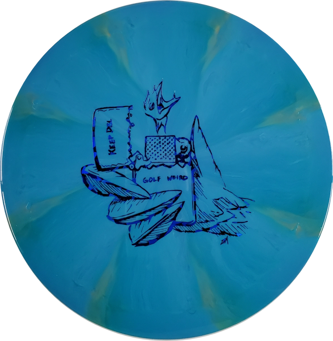 Phoenix - Swirly Apex Plastic (Keep Disc Golf Weird Zip) EXACT PHOTO