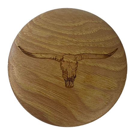 Wood Mini w/ Longhorn Icon