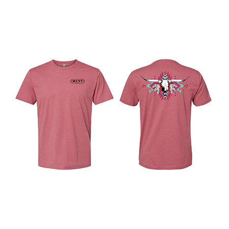 Load image into Gallery viewer, Longhorn Southwest T-Shirt (60/40 Blend)

