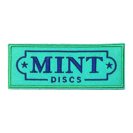 Load image into Gallery viewer, MINT Logo Patch (4&quot; x 1.5&quot;) - Sticker Backing
