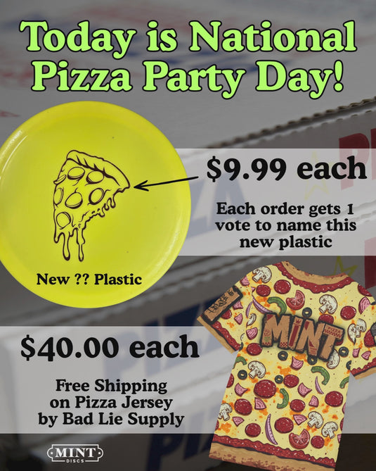 Pizza - Name This New Plastic (National Pizza Party Day)