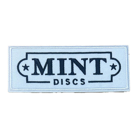 Load image into Gallery viewer, MINT Logo Patch (4&quot; x 1.5&quot;) - Heat Adhesive Backing
