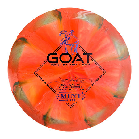 Goat - Swirly Apex Plastic (Des Reading Signature Model)