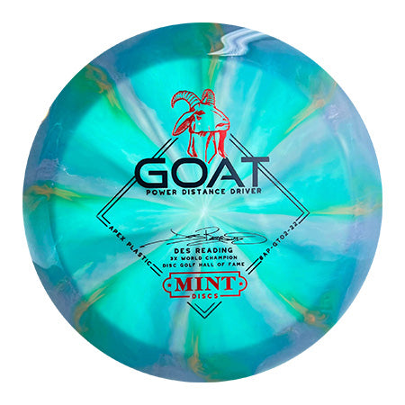 Goat - Swirly Apex Plastic (Des Reading Signature Model) No