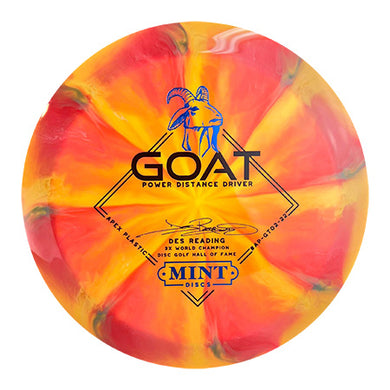 Goat - Swirly Apex Plastic (Des Reading Signature Model) EXACT PHOTO