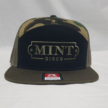 7 Panel Trucker Snap Back Hat