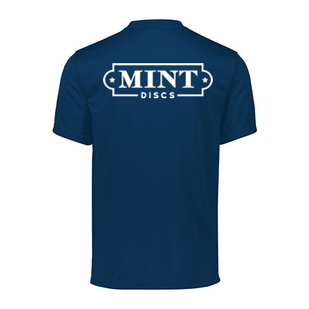 Load image into Gallery viewer, Dri-fit Tee Shirt w/ Mint Discs Logo (Augusta Nexgen Wicking)

