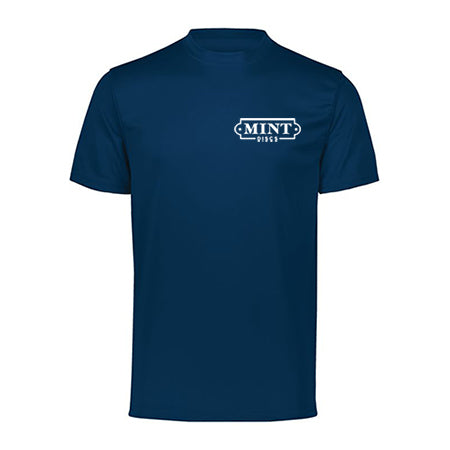 Dri-fit Tee Shirt w/ Mint Discs Logo (Augusta Nexgen Wicking)