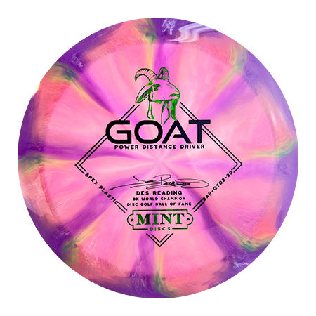 Goat - Swirly Apex Plastic (Des Reading Signature Model)