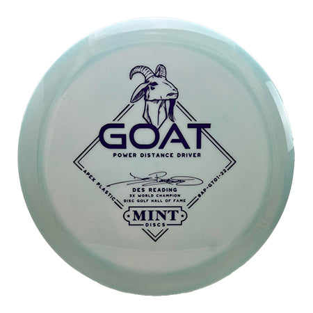 Goat - Apex Plastic (Des Reading Signature Model) 1st Run