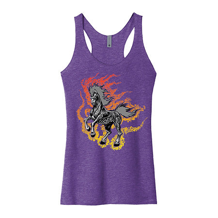 Load image into Gallery viewer, Ladies Tank Top - Mystic Mustang (Full Color)
