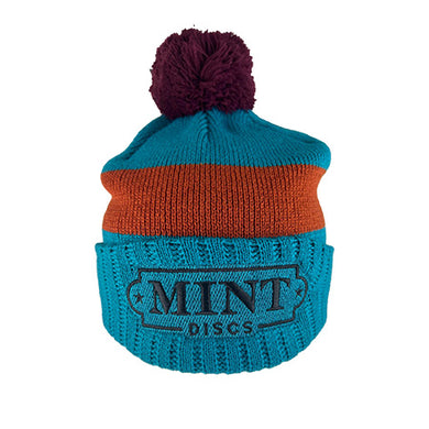Knit Pom Beanie w/ Mint Logo (2022 Winter Collection)