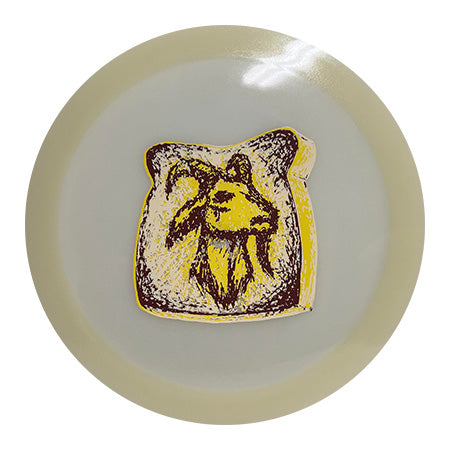 Load image into Gallery viewer, Goat - Nocturnal Glow Plastic (Toast McGoat)
